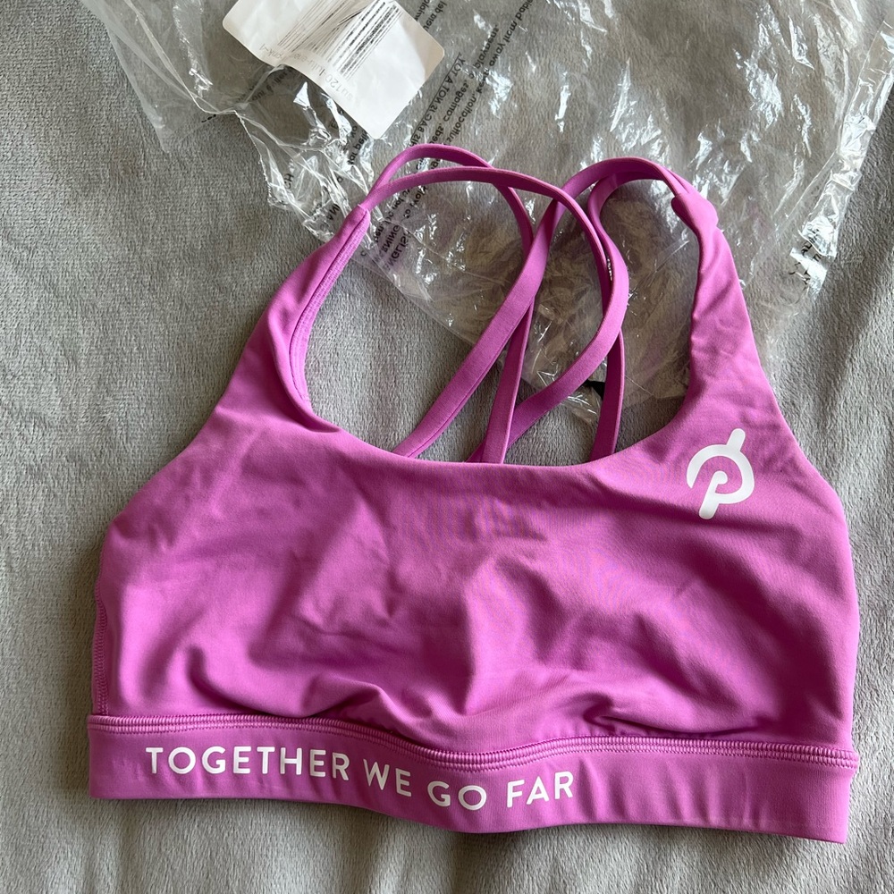 Peloton x LuluLemon energy bra size 4
